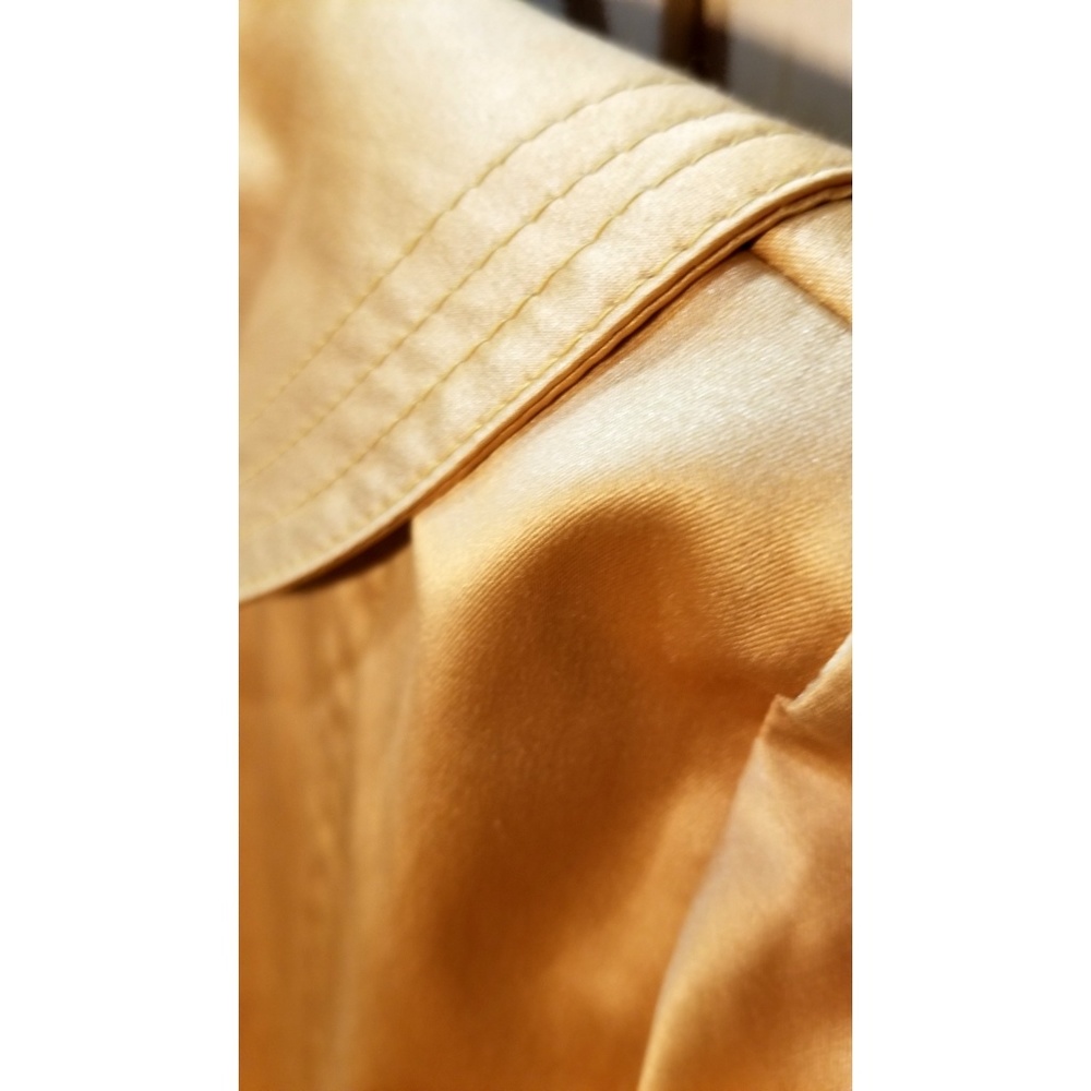 Silky Amber Light Weight Button-Up Fall Jacket Co… - image 2